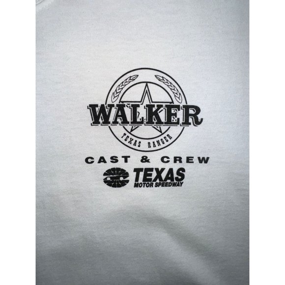 Vintage Walker Texas Ranger Shirt Texas Motor Speedway Chuck Norris - Picture 4 of 4